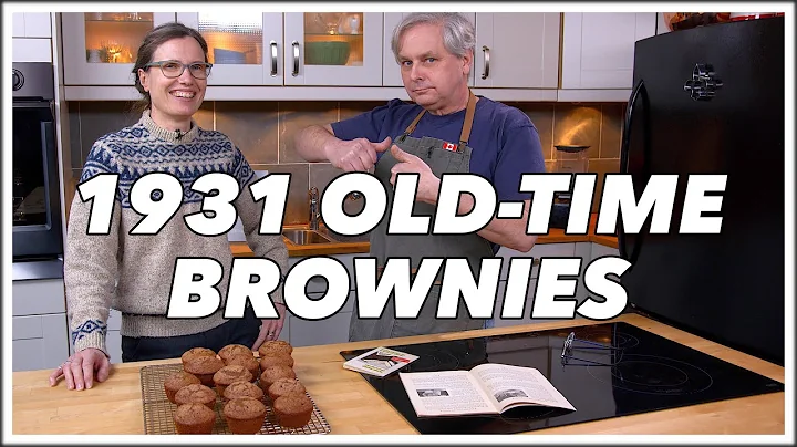 1931 Old Time Brownies Recipe - Old Cookbook Show