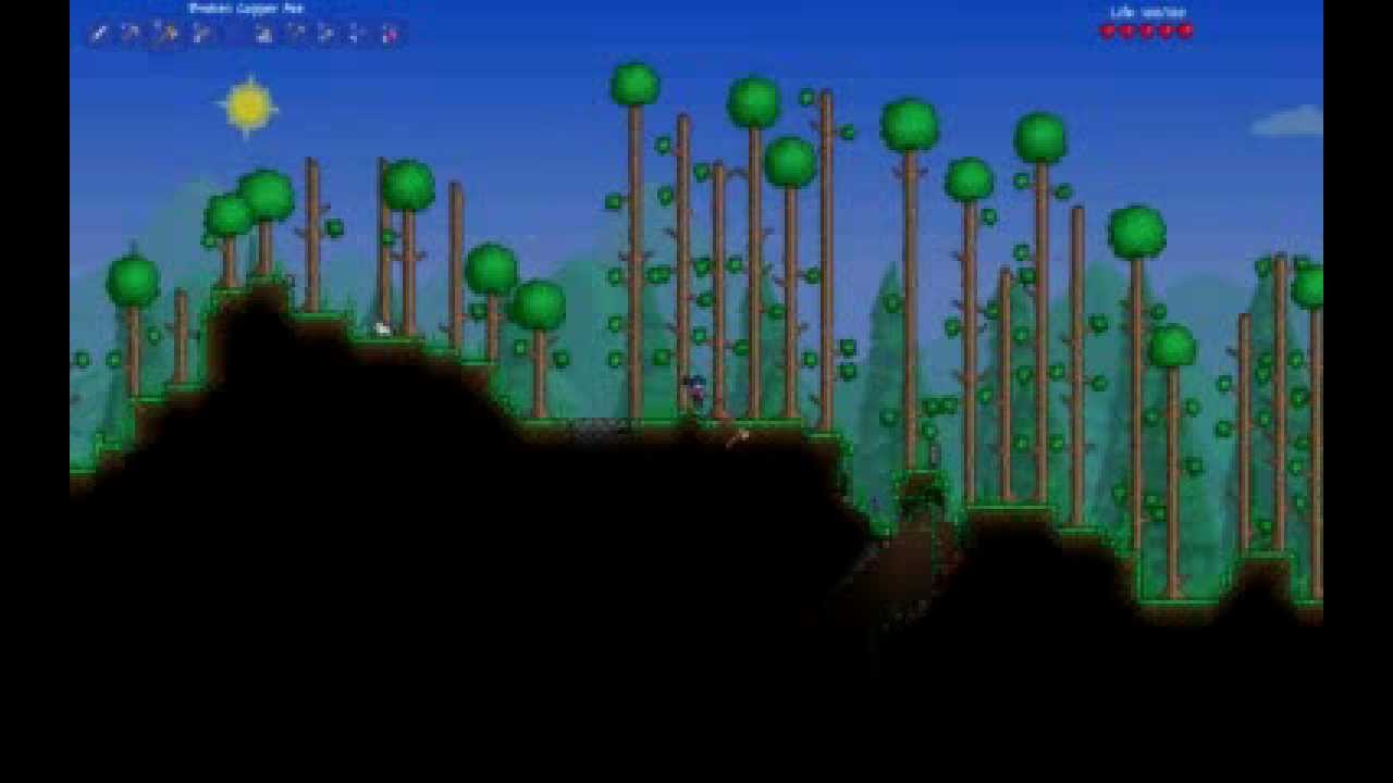 Failing at Terraria Breaking walls part 3 YouTube