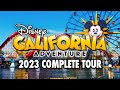 Disney california adventure 2023  full walkthrough  ride povs 4k
