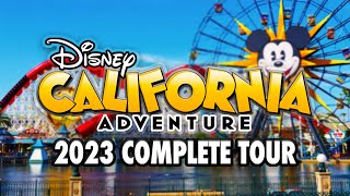 Disney California Adventure 2023  Full Walkthrough & Ride POVs [4K]
