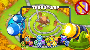 Tree Stump [Double HP Moabs] Guide | No Monkey Knowledge | BTD 6 (2023 Updated) 4K
