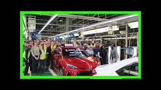 1 millionth toyota corolla rolls off the line in mississippi 500 000th Corolla At Toyota Mississippi
