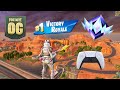 Fortnite Chapter 6 UNREAL Ranked Reload Gameplay! + BEST Controller Settings For *AIMBOT* 🎯
