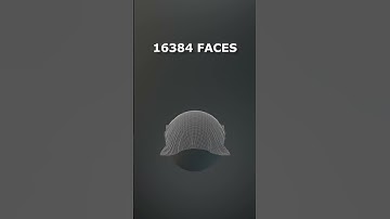 Cloth Simulation from 4k to 64k Faces #3d #asmr #animation #blender