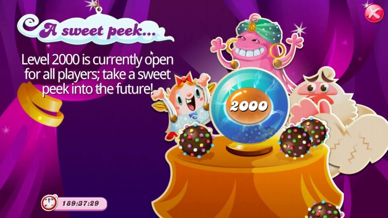 Candy Crush Saga A sweet peek (Open for all players
