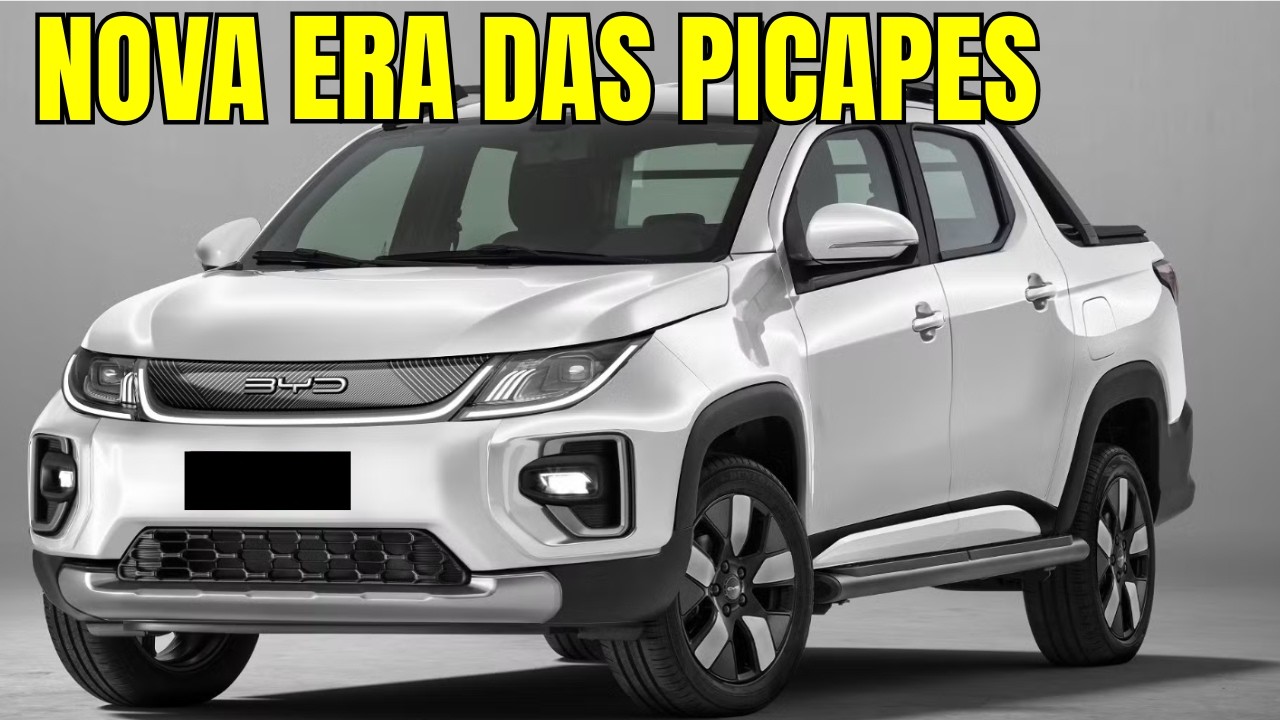 AS MELHORES PICAPES de 2025: Toyota, VW, RAM, BYD e Hyundai em Detalhes!