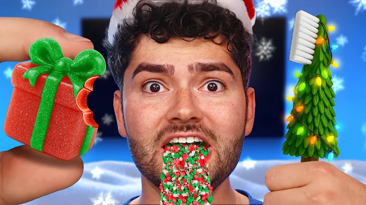 Do Christmas Emoji's Causes Cavities !? ASMR Mukbang