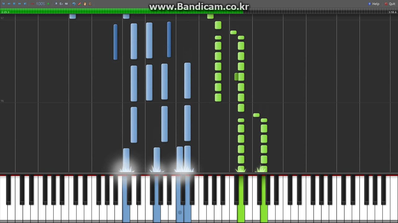 Synthesia][MIDI] Hatsune Miku - Senbonzakura (천본앵, 千本桜