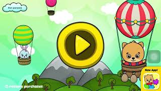 Farira's Game - Learn the comparison size of objects with Bimi Boo #toddlersgames #gameanak #kids