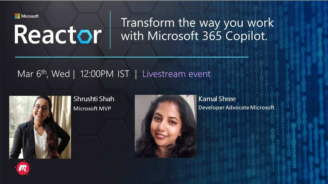 Transform the way you work with Copilot for Microsoft 365 - YouTube