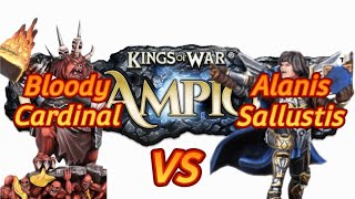 Kings of War Champions Battle | Abyss vs Basilean | #manticgames 