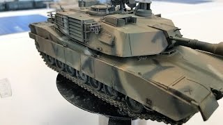 Tamiya M1 Abrams painted and weathered with Vallejo Merdc colors paints