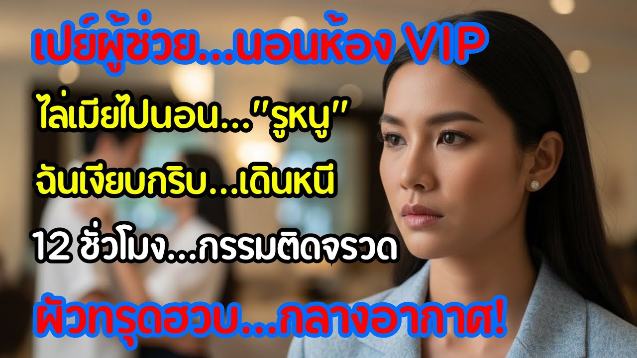 พาผู้ช่วยเข้าห้องหรู ทิ้งฉันนอนห้องถูกๆ ฉันเดินออกมา 12 ชม.ถัดมาเขาหน้าซีดเข่าทรุด