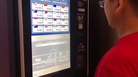Automated Currency Exchange Machine