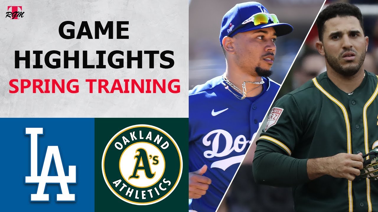 Los Angeles Dodgers vs. Oakland Athletics Highlights | February 28, 2021 (Spring Training)