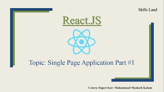 Single Page Application Part 1
