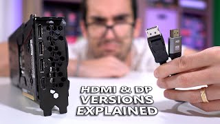 All HDMI and DisplayPort Versions EXPLAINED