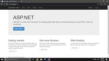 #ASPNetMVC Full Tutorial | Build a Database-Driven Web App with Individual User Accounts