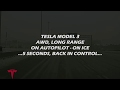 Tesla Autopilot kao spas na klizavim putevima