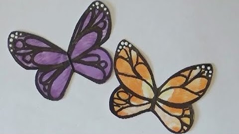 Mixed Media Butterfly Embellishments