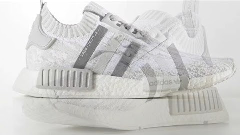 Adidas Unveils the NMD R1 Primeknit "Glitch Camo" in White