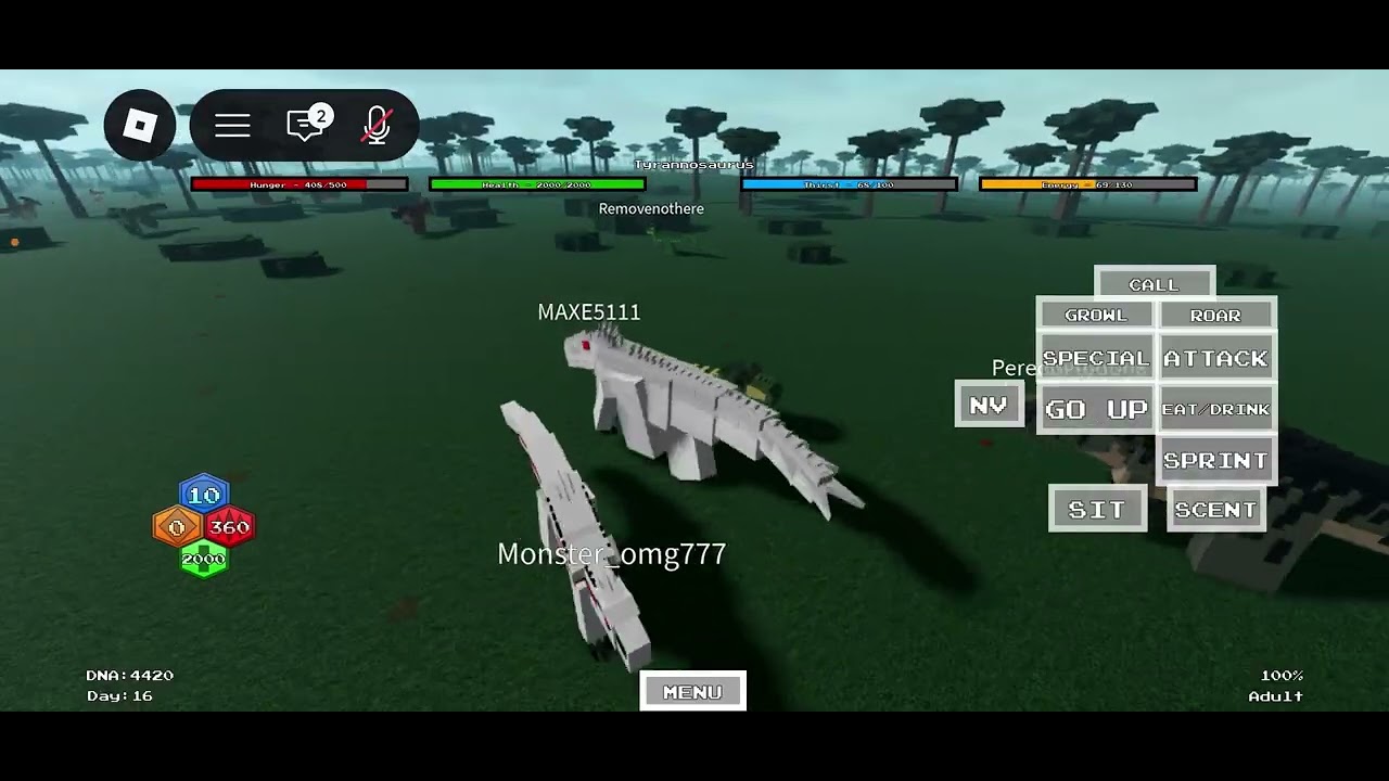 Jurassic pixel clans war!