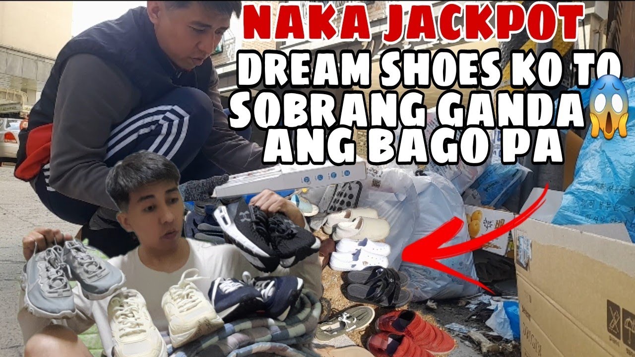 DUMPSTER DIVING IN KOREA #72 GRABI JACKPOT AKO NGAYON DAHIL SA DAMING SAPATOS NA NAKUHA ANG BAGO PA😮
