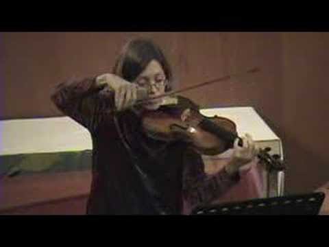 Telemann Largo for Baroque Carla Moore - YouTube