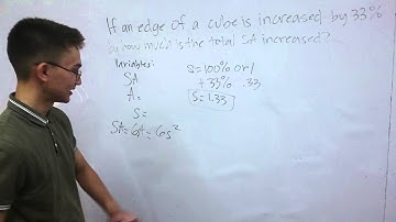 Solving the total SA with edge increased