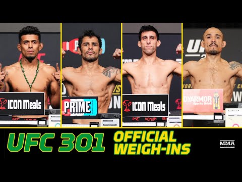 UFC 301: Pantoja vs. Erceg Official Weigh-Ins | MMA Fighting