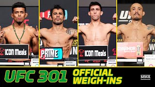 UFC 301: Pantoja vs. Erceg Official Weigh-Ins | MMA Fighting