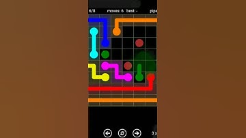 Flow Free Regular Pack 8x8 Level 26