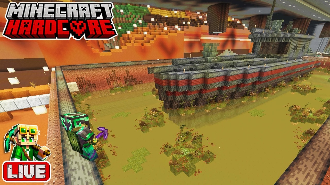 🔴 LIVE 🔴 A Murky Fog Effect in my 54,500 Day Hardcore Minecraft World