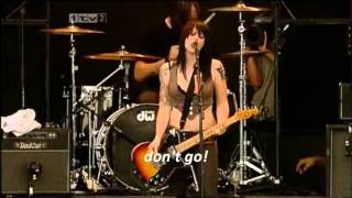 The Distillers - THE HUNGER (with lyrics)