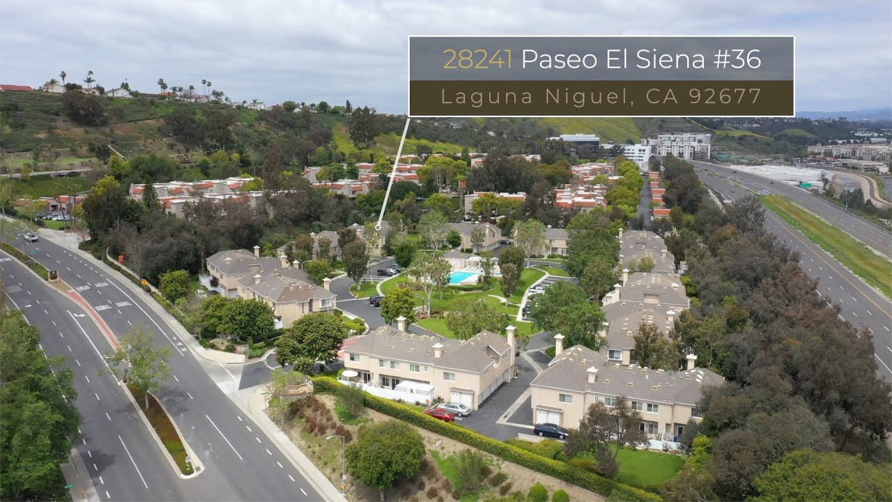 Video Tour 28241 Paseo El Siena 36 Laguna Niguel, CA 92677 YouTube