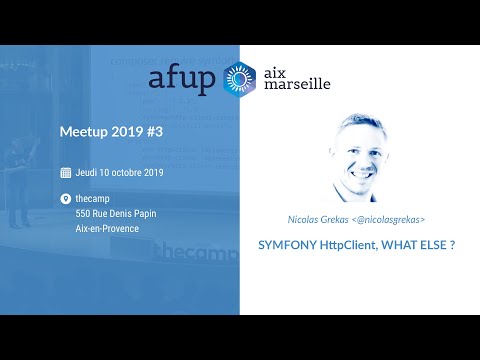 Symfony HttpClient, what else ? - Nicolas Grekas