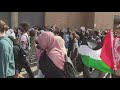 Propalestine event underway at university at buffalo