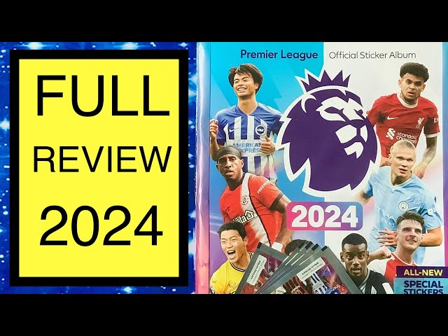 Panini Premier League 2024 Football Stickers #1 - #225 Buy 4 get 10 Free •  $2.23