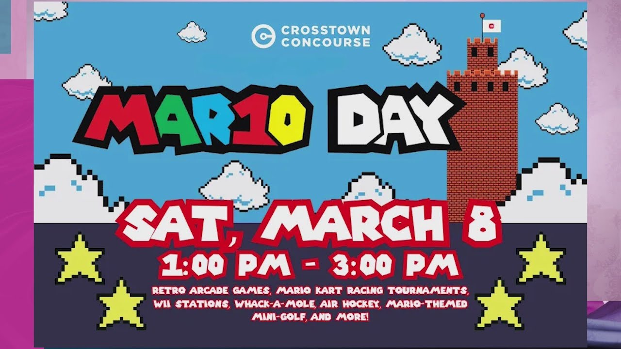 Weekend Events: Stargazing, Mario Day & Women's History Month