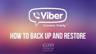 How to Back up and Restore Viber Message History