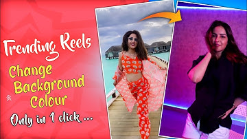 Video Background Colour Change Only in 1 click | In Kinemaster