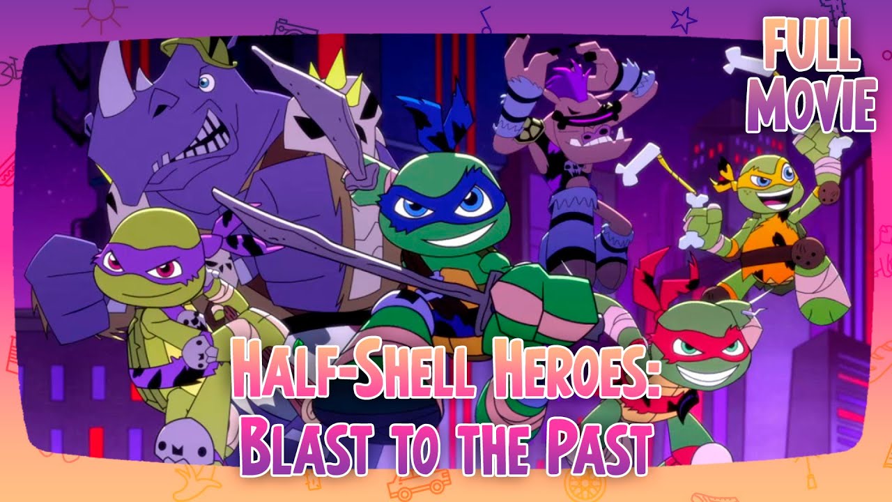 HalfShell Heroes Blast to the Past English Full Movie Animation