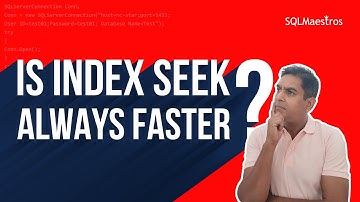 Index Seek may not always be Faster (by Amit Bansal)