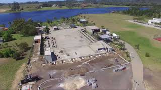 Algumas imagens da reconstrução do Mailing Lagoa - Balneário Gaivota - SC
