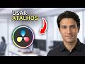 Como Usar Atalhos do DaVinci Resolve - Guia Rápido 2026