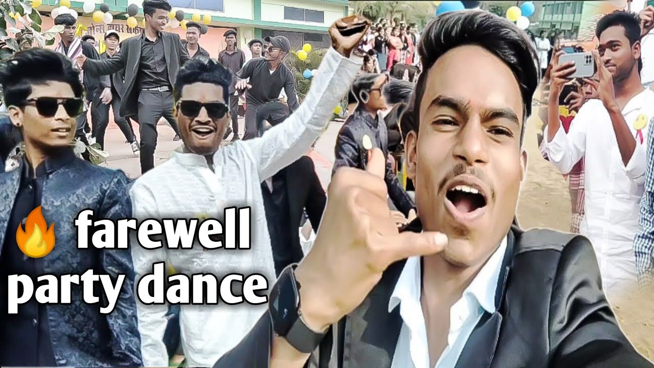 02 🔥 farewell dance 2024 🤟😅at school vlogs dance ll St. Johns school ambikapur ll kaulesh jagte