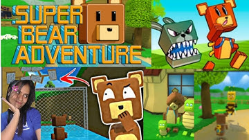 Super Bear Adventure - Gameplay Walkthrough Part 1 - Tutorial & Turtletown |voidwalker ventures|