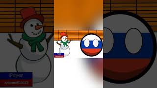 Как от*издить снеговика? #countryballs #animation #shorts