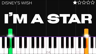 Disney’s Wish - I’m A Star | EASY Piano Tutorial