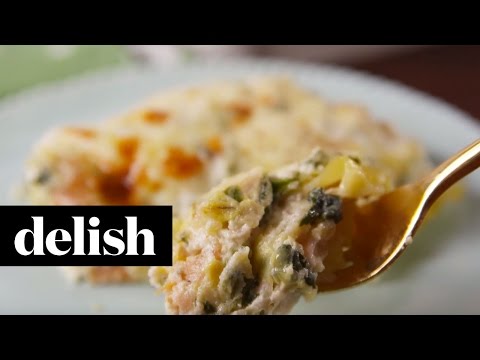Chicken Spinach Artichoke Lasagna | Delish